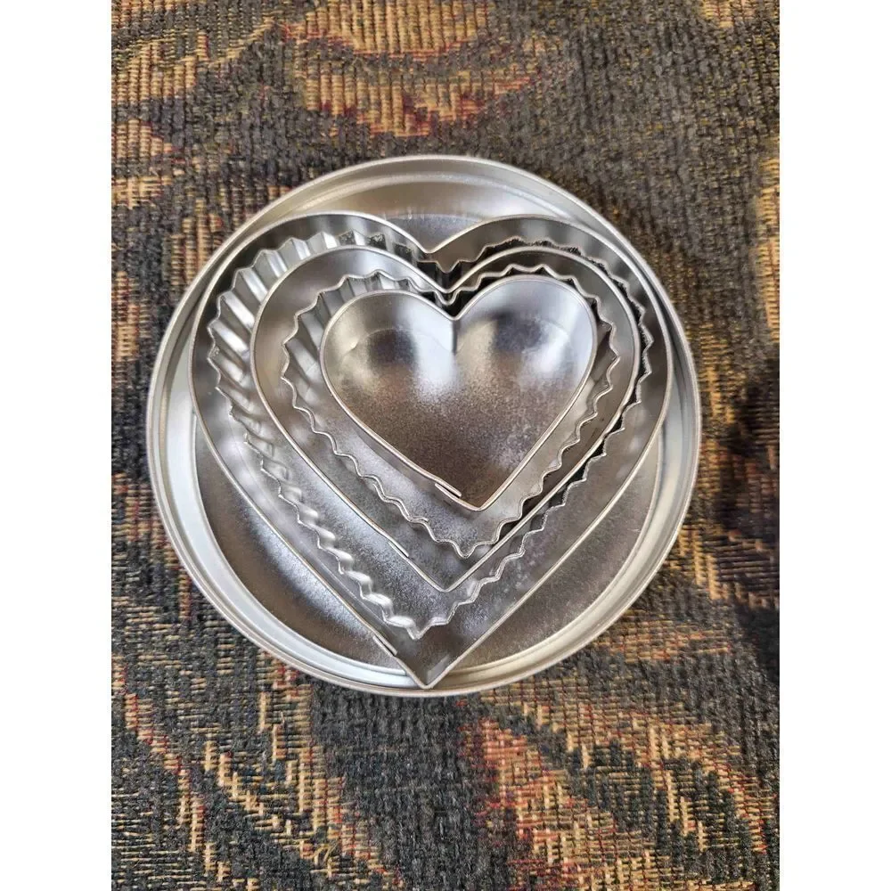 Five Heart Decorative Cutters made exclusively for William Sonoma